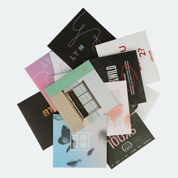 BTS Korean album covers